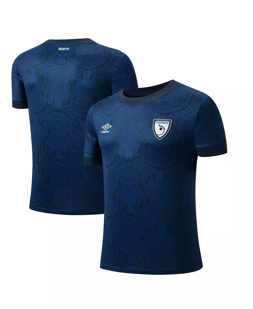 Umbro Men's Navy Guatemala National Team 2025 Pre-Match Jersey 1