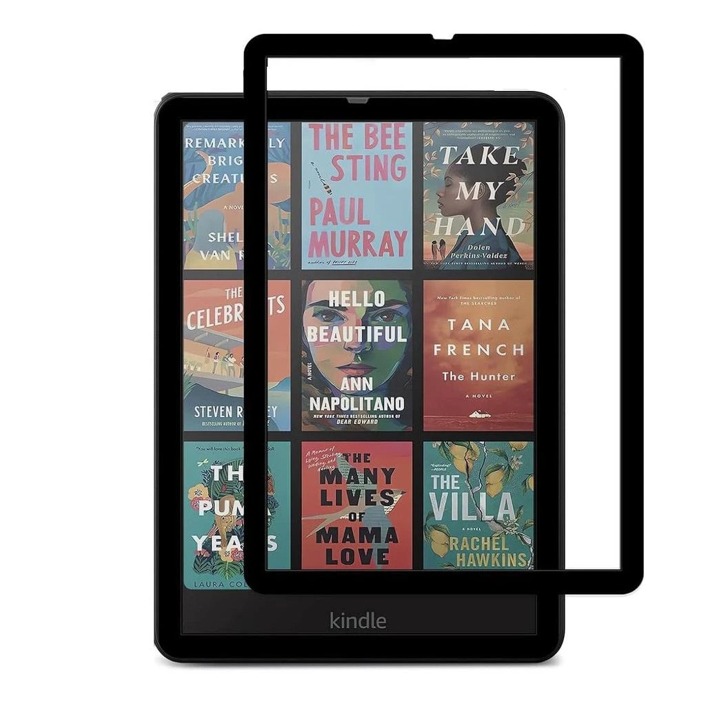 SAHARA - ZeroDamage Tempered Glass Screen Protector for Kindle Paperwhite 2024 and Colorsoft - Clear