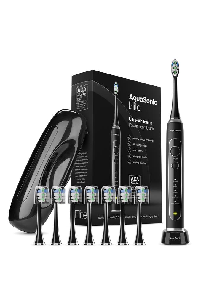AquaSonic Elite Ultra-Whitening Power Toothbrush
