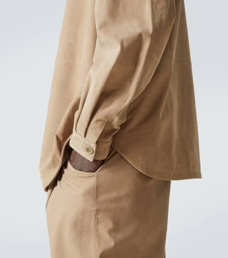 Entire Studios Suede shirt 7
