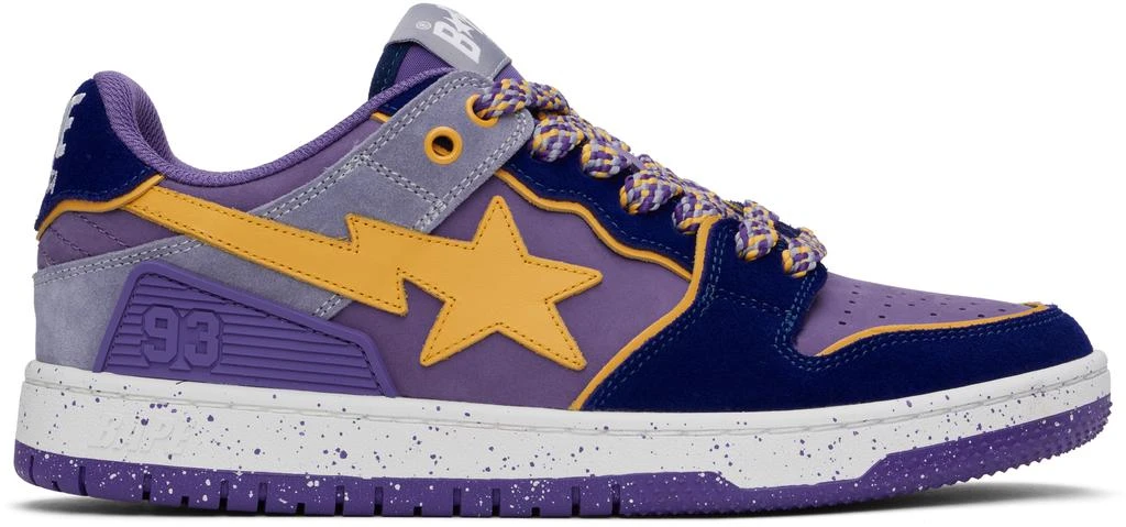 Bape Purple BAPE SK8 STA #4 Sneakers 1