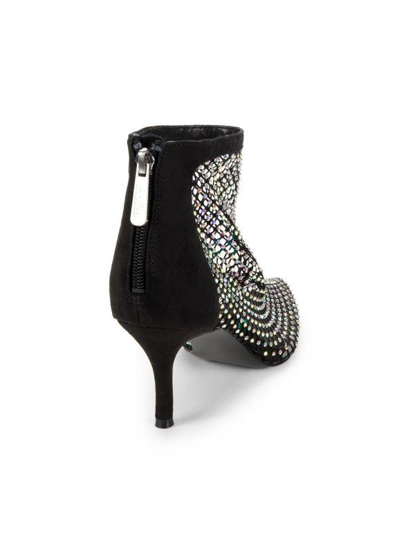 Charles David After Hours 66MM Embellished Mesh Booties 3