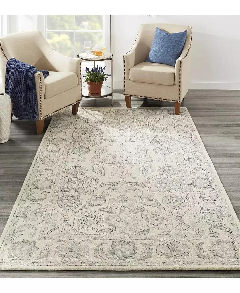 Momeni Tangier TAN37 Ivory 3'6" x 5'6" Area Rug 5