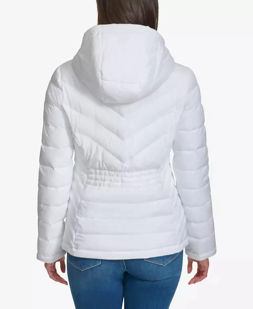Tommy Hilfiger Women
s Long-Sleeve Hooded Puffer Jacket 4