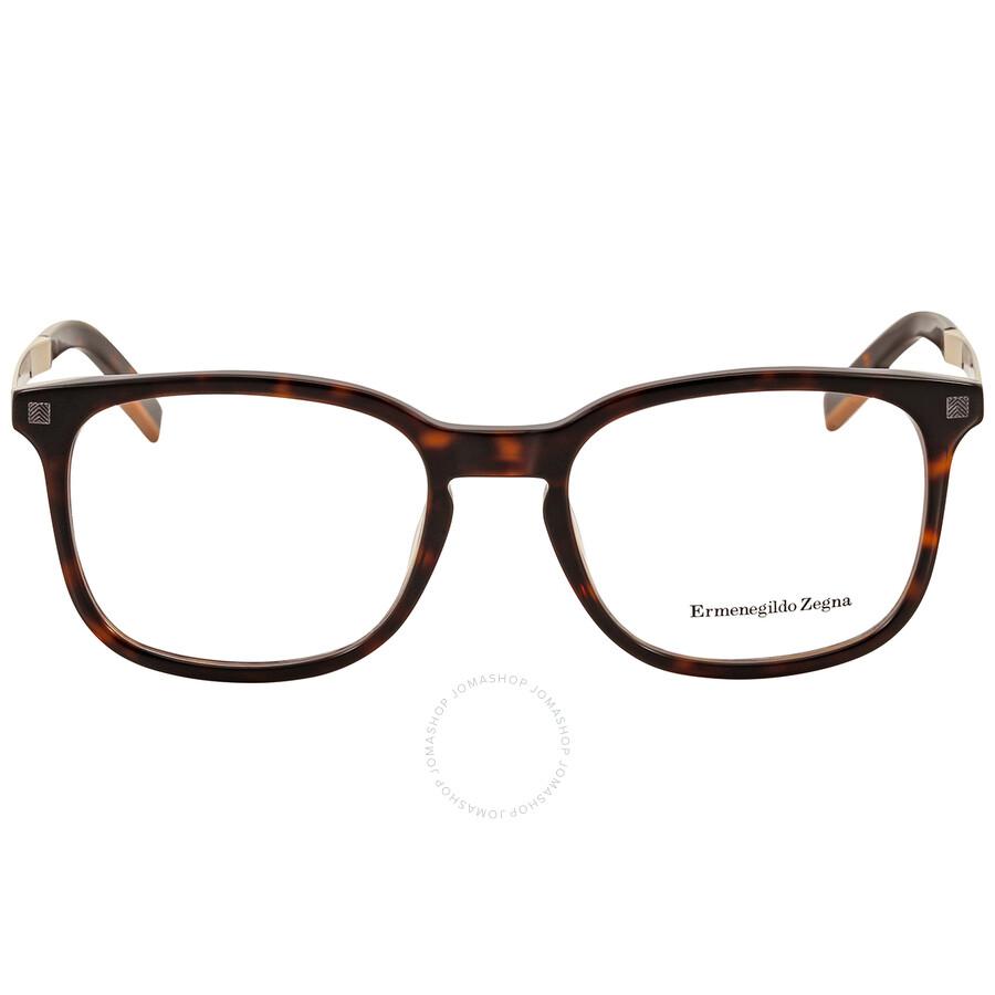 Zegna Ermenegildo Zegna Demo Square Men's Eyeglasses EZ5143 052 53