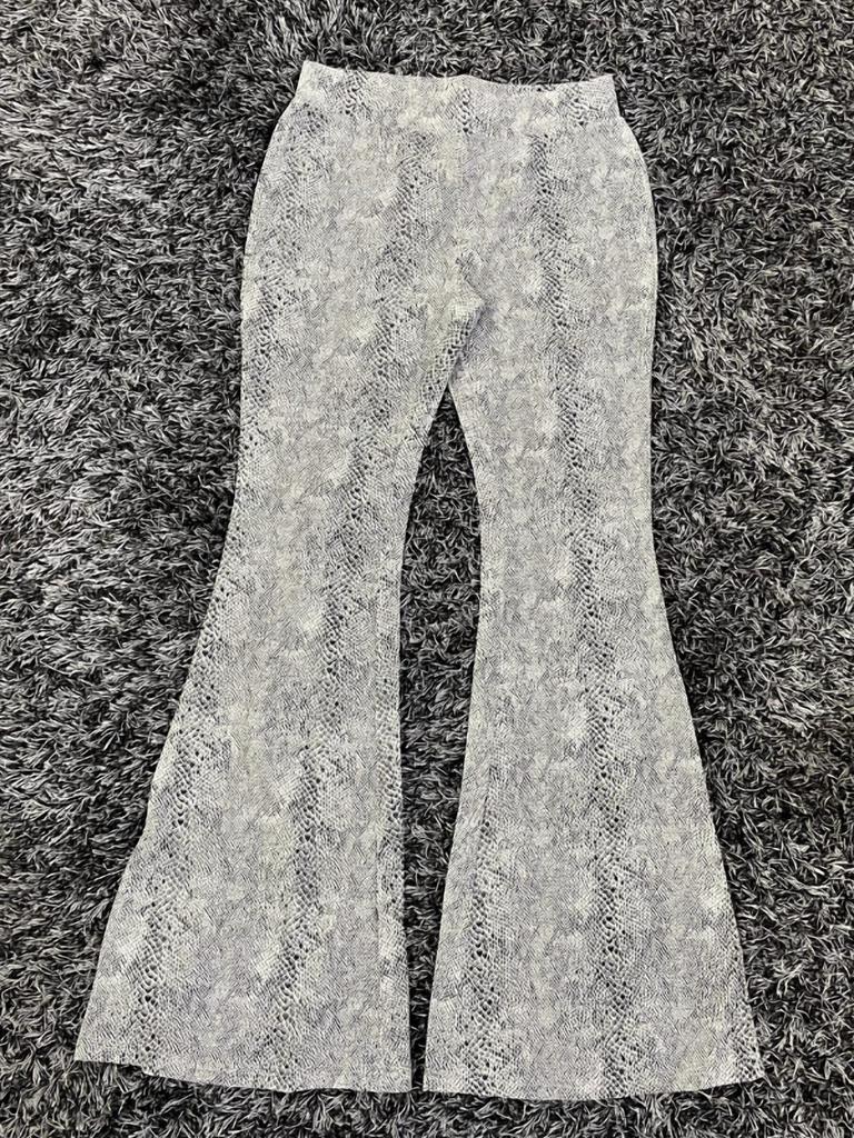 Scully Scully - Snake Polyester Bell Pants