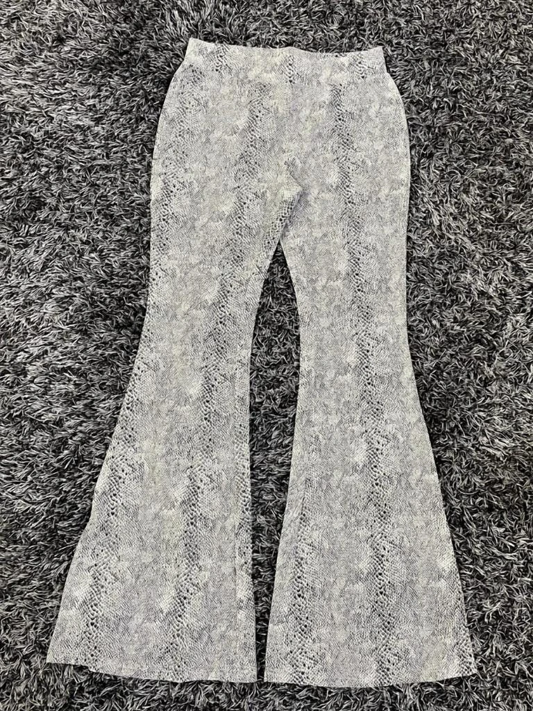 Scully Scully - Snake Polyester Bell Pants 1