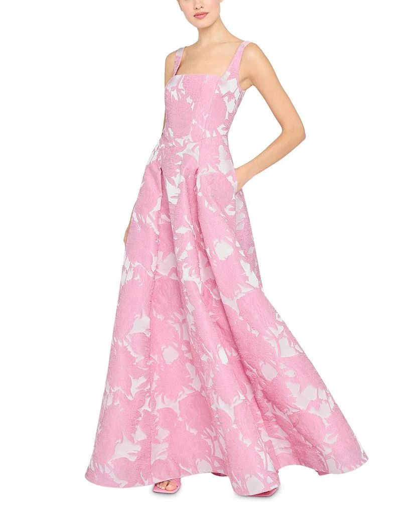 Theia Soleil Basque Gown 1