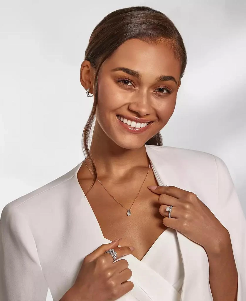 Grown With Love IGI Certified Lab Grown Diamond Solitaire 18" Pendant Necklace (1/2 ct. t.w.) in 14k White Gold or 14k Gold 7