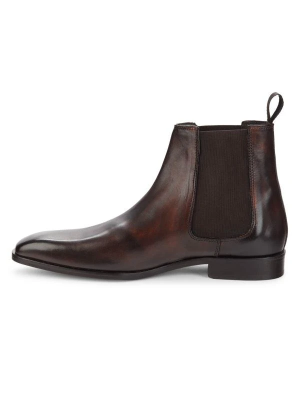Saks Fifth Avenue Leather Chelsea Boots 4