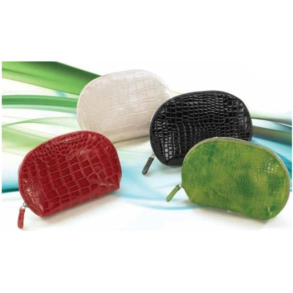 Joann Marie Designs COSCMC Cosmetic Bag - Crème Mock Croc Pack of 2