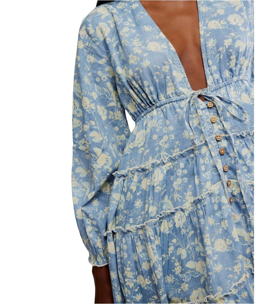 staud chandler tie-detailed organza midi dress STAUD, Chandler Dress in Walnut, Size XL