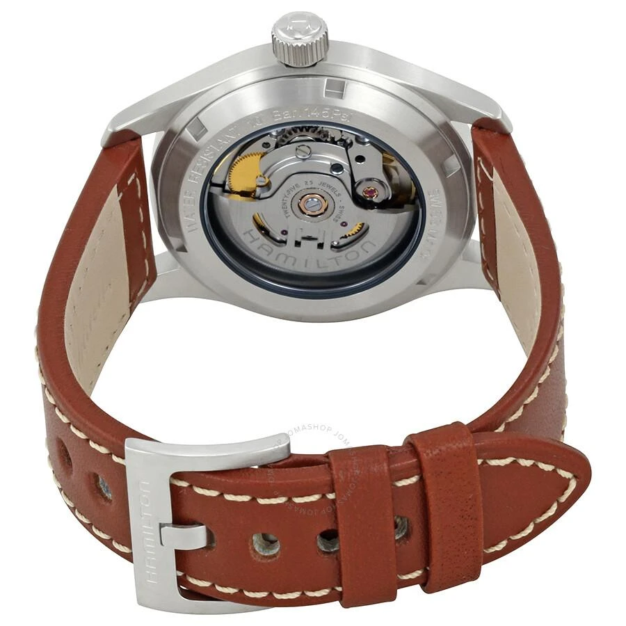 Hamilton Khaki Field Automatic Silver Dial Men's Watch H70455553 3