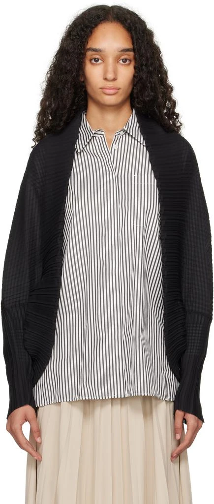 Max Mara Black Vesuvio Cardigan 1