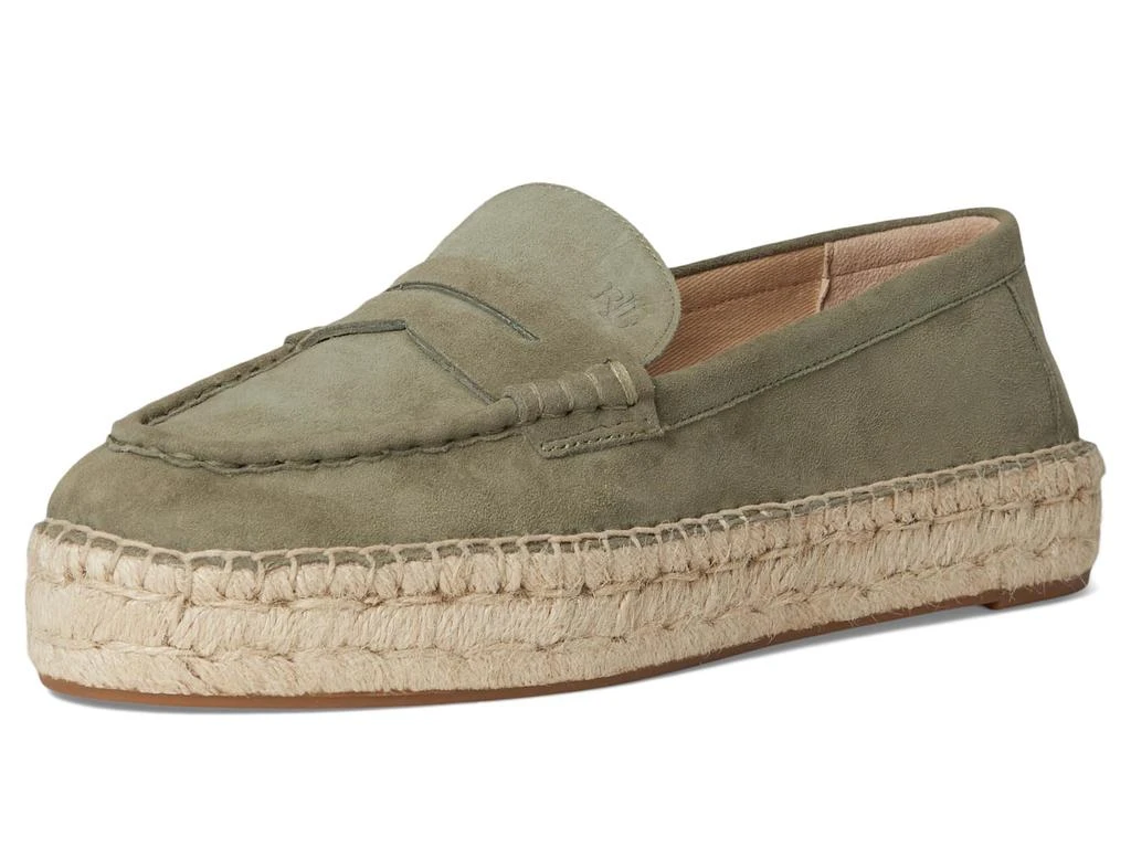 Ralph Lauren Luize Suede Loafers Espadrille 7