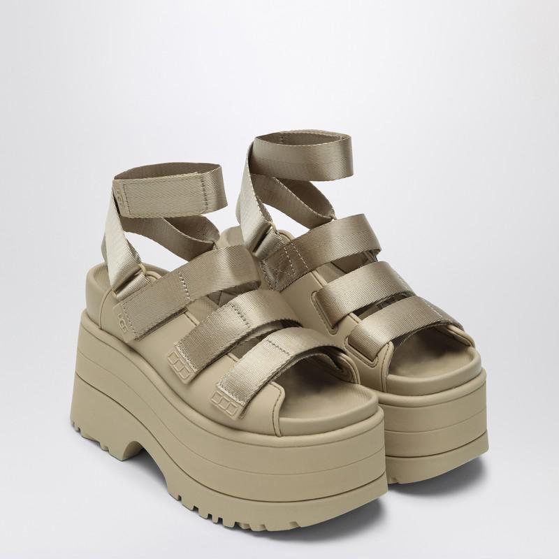 UGG UGG Platform Sandals Goldenrise In Sand Colour