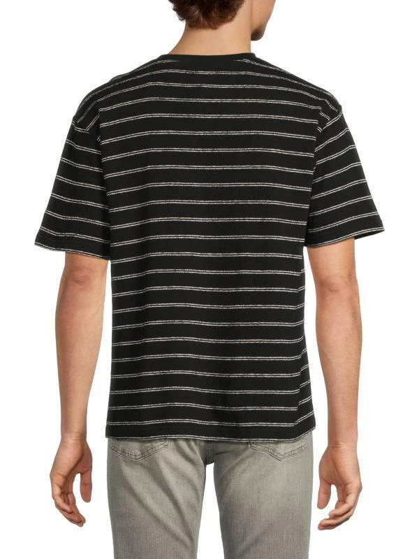 FRAME Striped Cotton T-Shirt 2