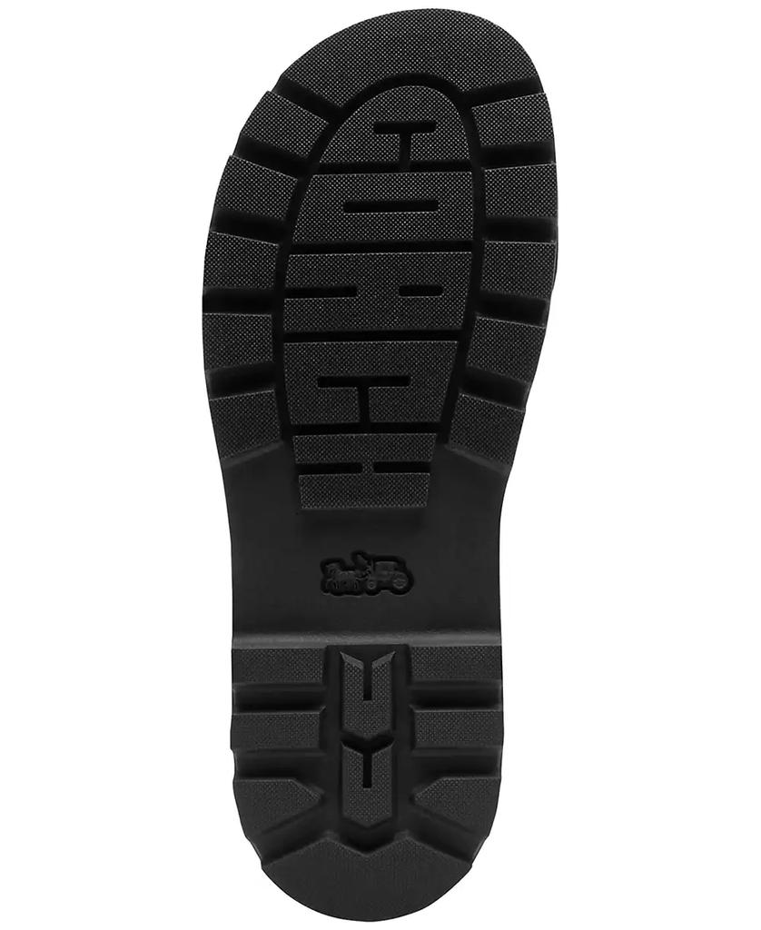 Coach Brynn Double-Band Sporty Lug-Sole Sandals - Shoes