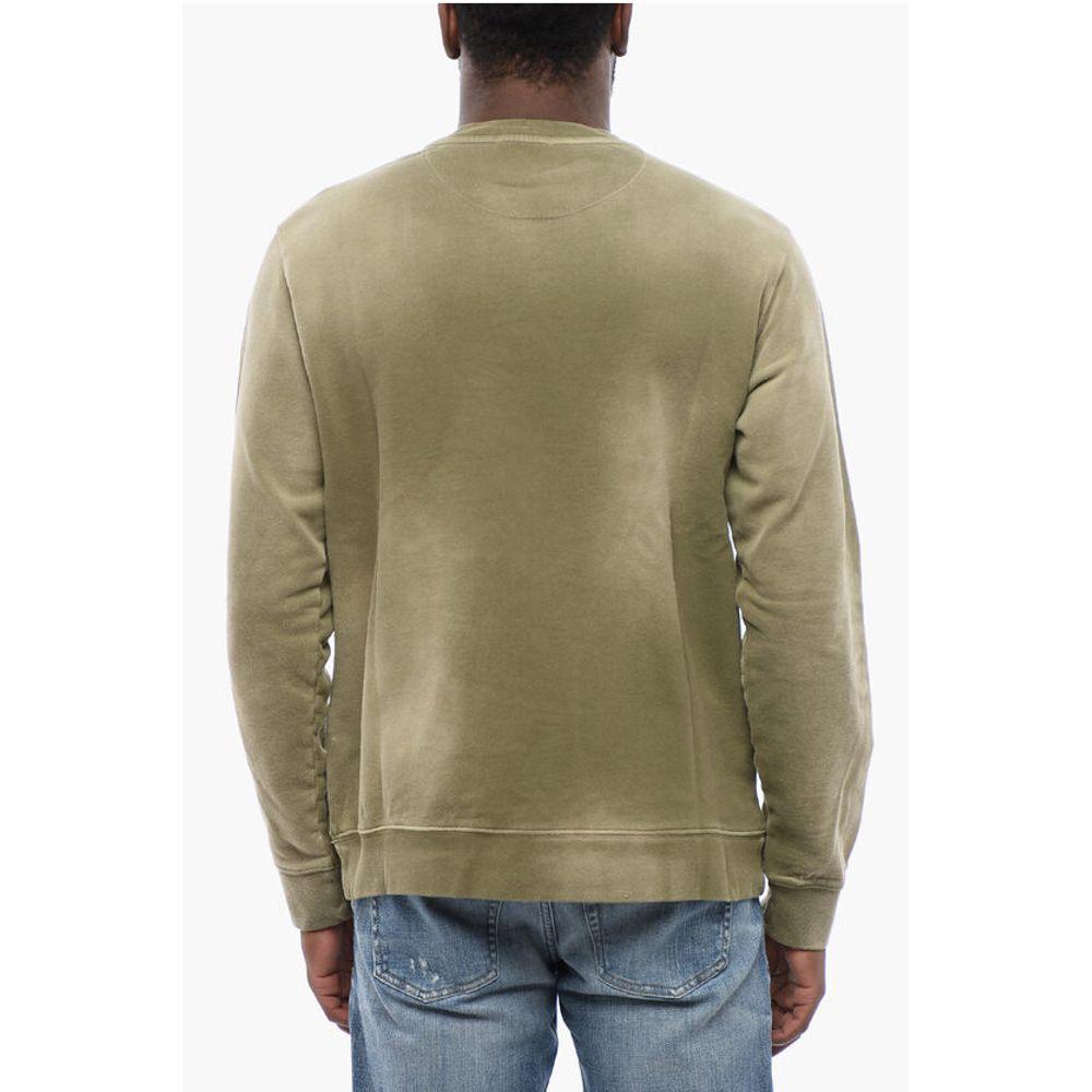 ALTEA Brushed Cotton Crewneck Men's Sweater
