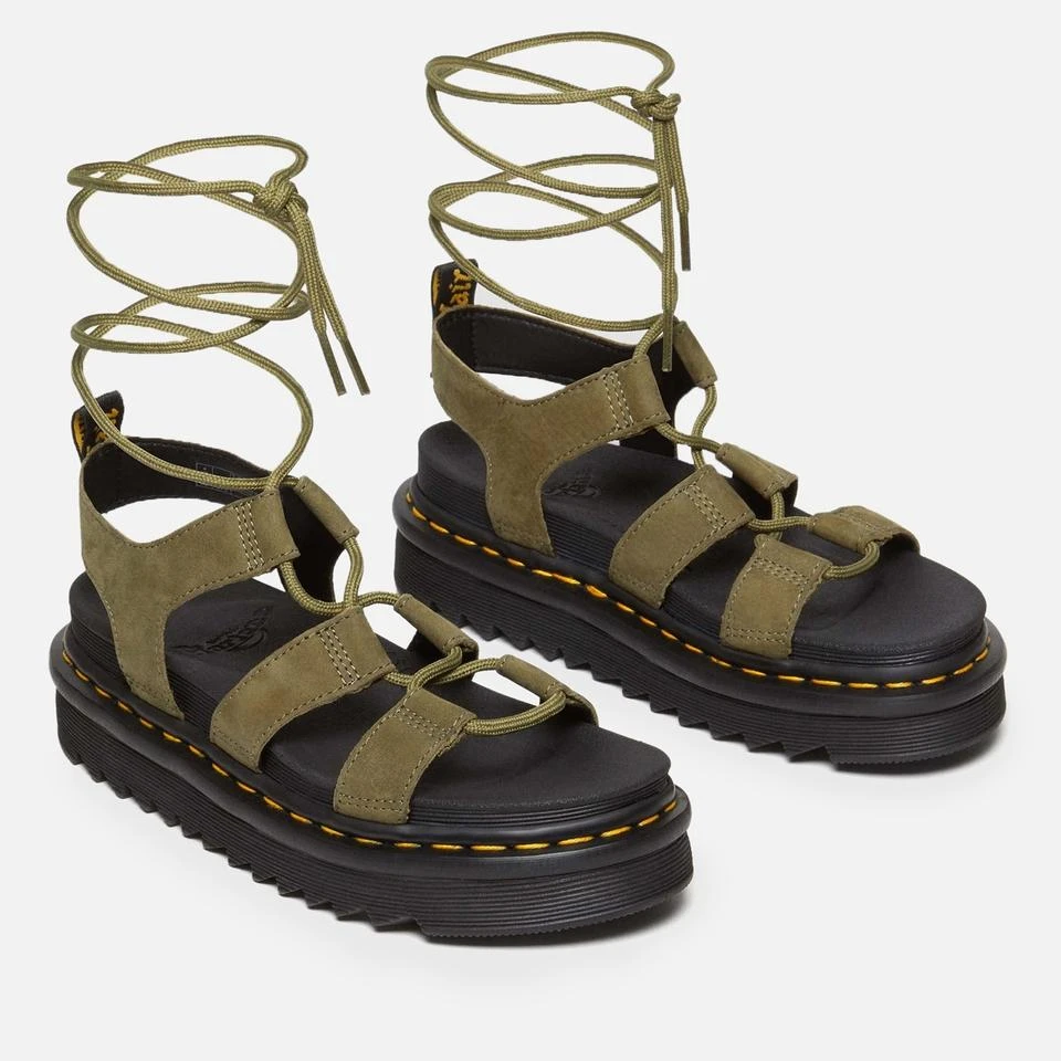 Dr. Martens DR. MARTENS WOMEN'S NARTILLA SUEDE GLADIATOR SANDALS 3