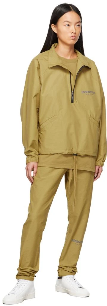 Essentials Khaki Track Lounge Pants 4