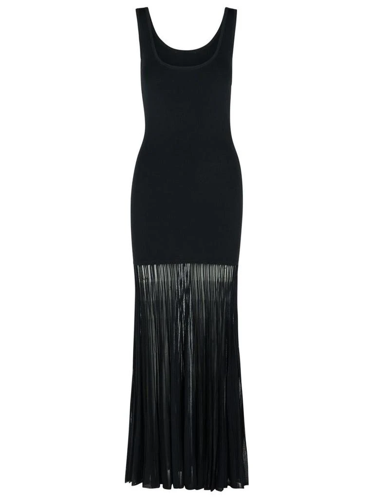 MICHAEL KORS Womens Striped Sleeveless Scoop Neck Above The Knee Body Con Dress