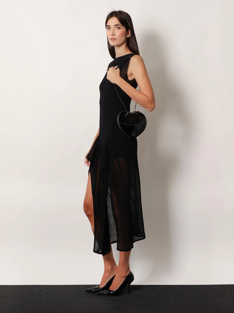 Alaia Le Coeur patent leather shoulder bag 2