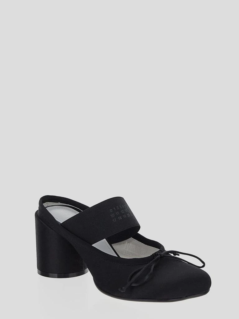 MM6 Maison Margiela MM6 Maison Margiela Elastic Ballet Strap Pumps 2