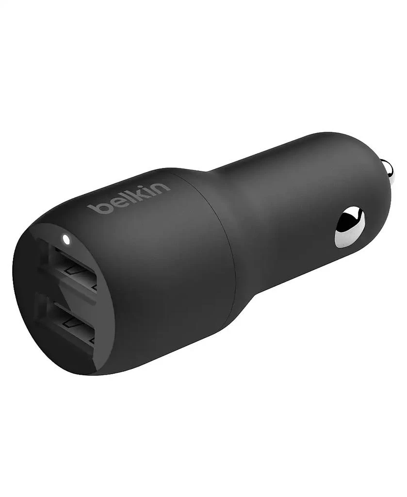 Belkin BoostCharge Dual Port USB-A Car Charger 24W 6