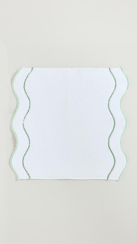 Kassatex Shopbop X Kassatex Scalloped Washcloth Set