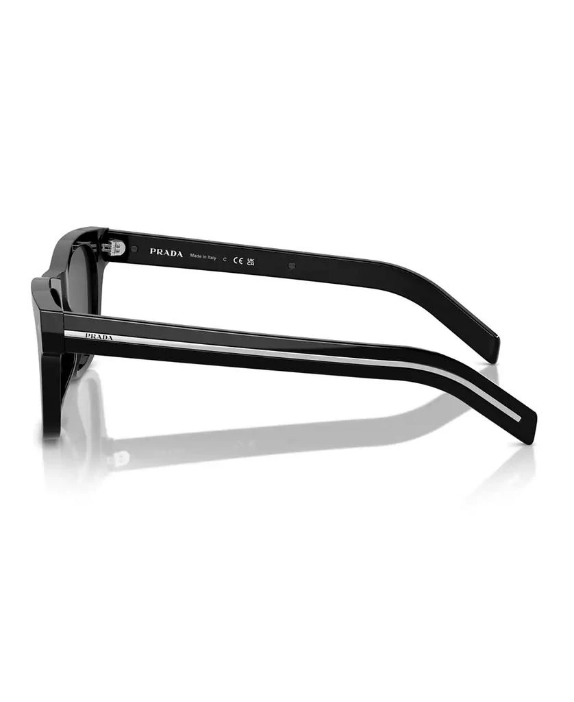 Prada Iconic Plaque Rectangular Men's Sunglasses, PR A17S 4