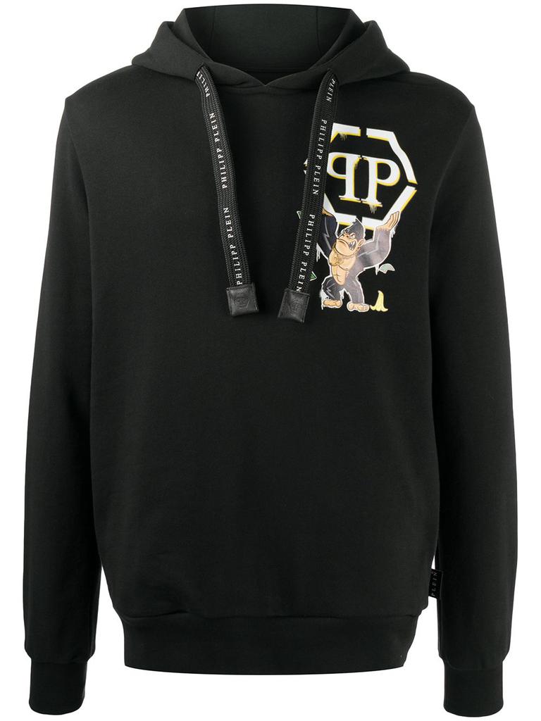 Philipp Plein King Plein hoodie - men -  -  - Black