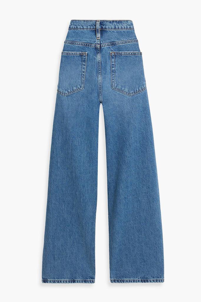 FRAME The Slouchy Straight cropped boyfriend jeans
