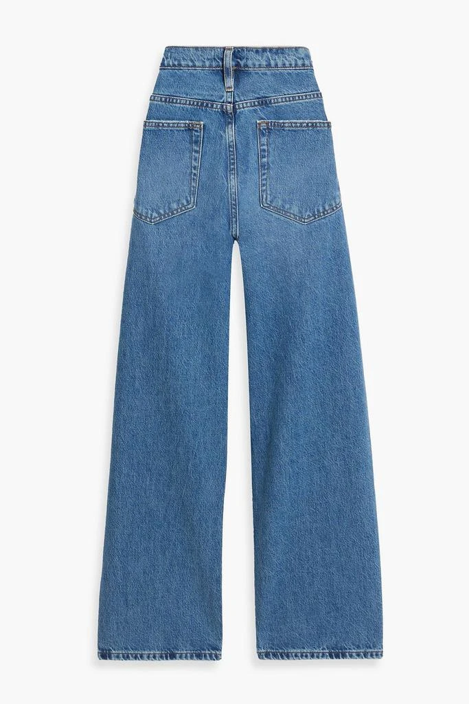 FRAME The Slouchy Straight cropped boyfriend jeans 2