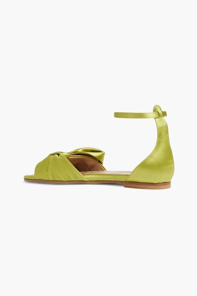 RED Valentino Bow-detailed satin sandals 3