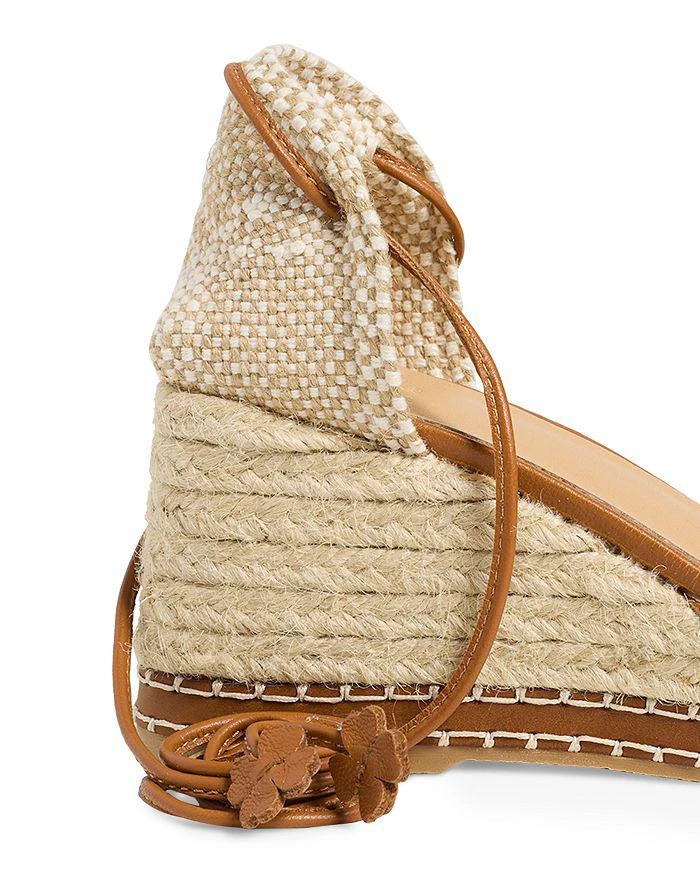 Castañer Women's Tinita Square Toe Strappy Espadrille Wedge Platform d'Orsay Pumps 4