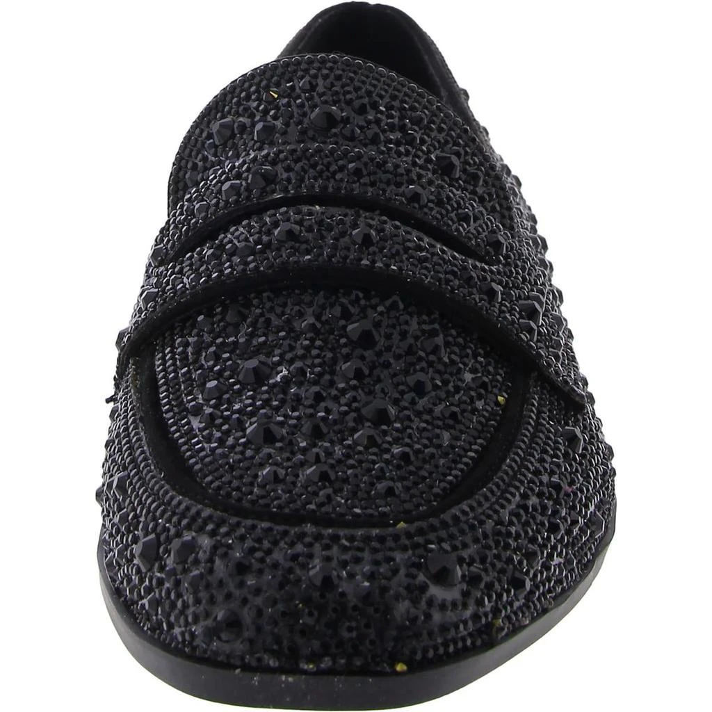 Juicy Couture Womens Rhinestones Flat Moccasins 3