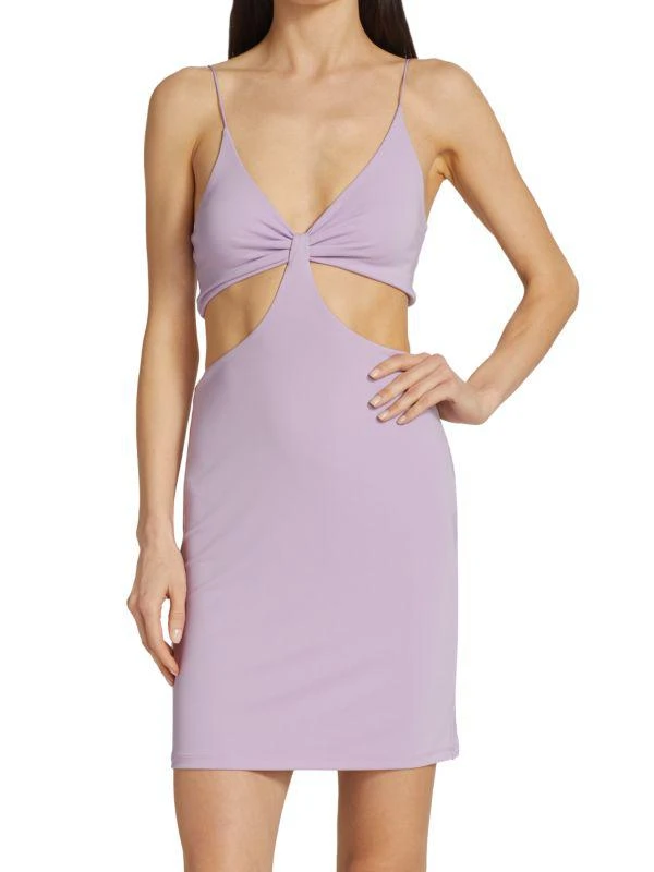 Alice + Olivia Havana Sleeveless Cut Out Minidress 1