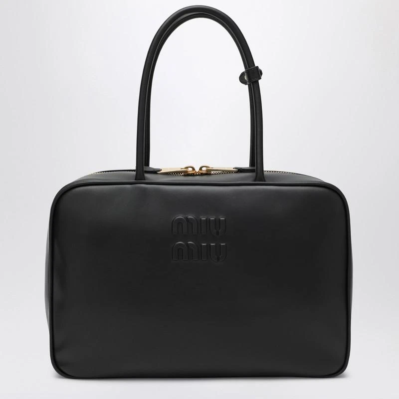 Miu Miu Beau black leather bag 1