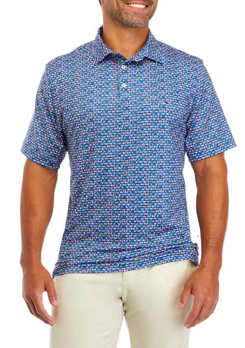 Vineyard Vines Vines Printed Sankaty Polo Shirt 1