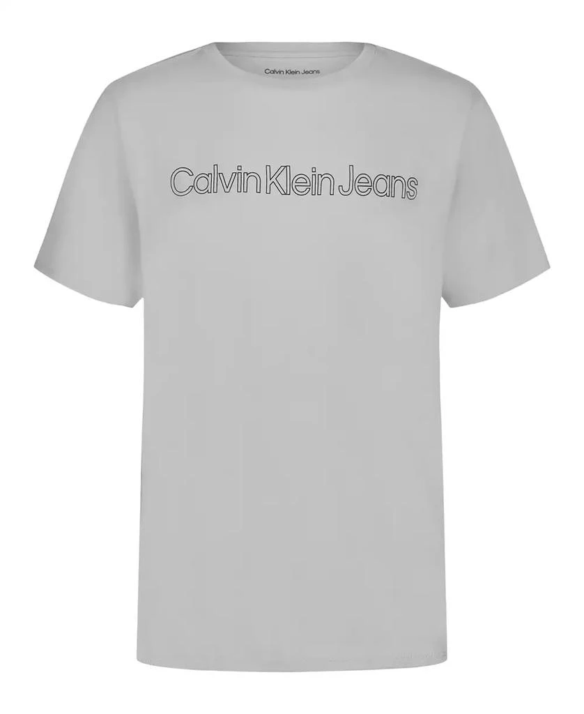 Calvin Klein Big Boys Balanced Short Sleeve T-Shirt