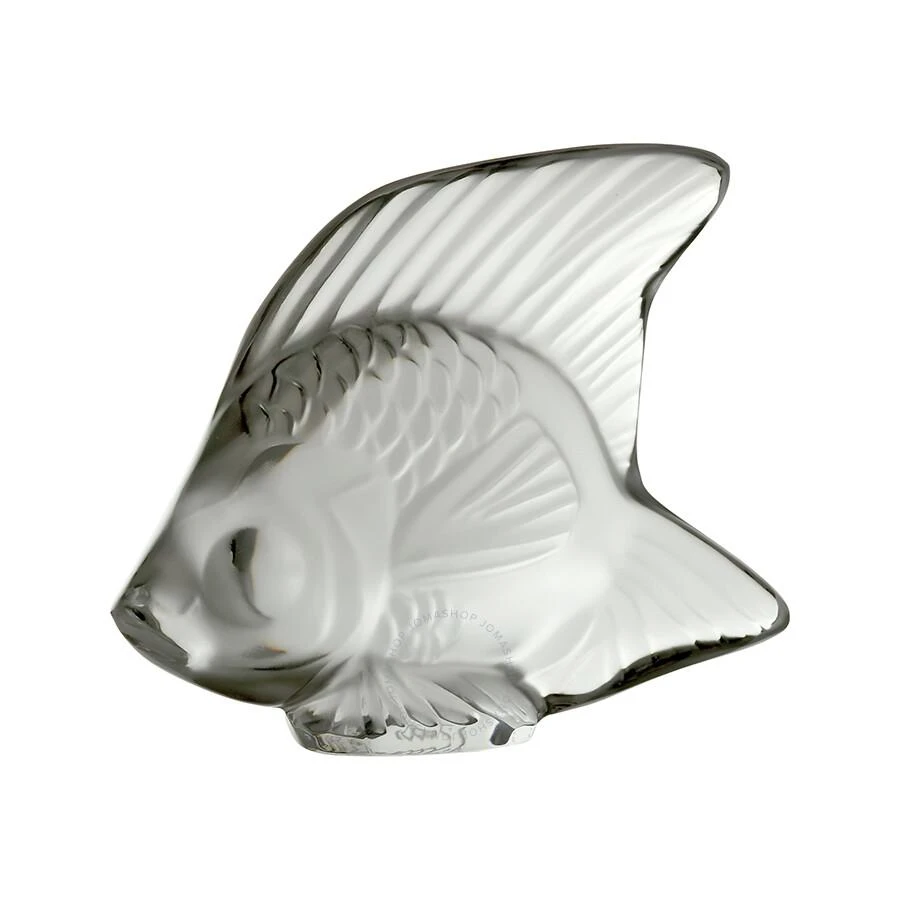 Lalique Figurine Grey Seal Fish 3001400 3