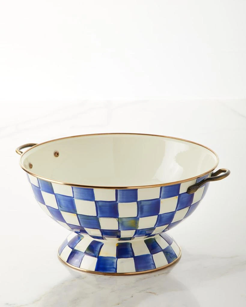MacKenzie-Childs Royal Check Everything Bowl