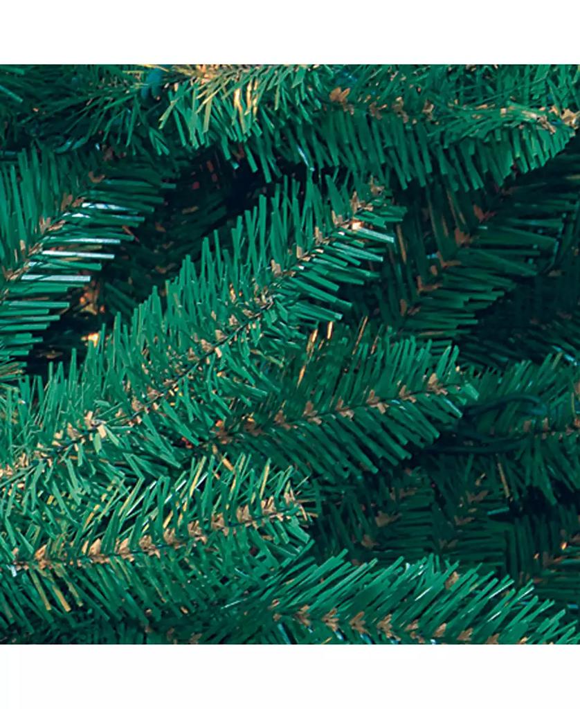 National Tree Company National Tree 7.5' Dunhill® Blue Fir Hinged Tree with Clear Lights
