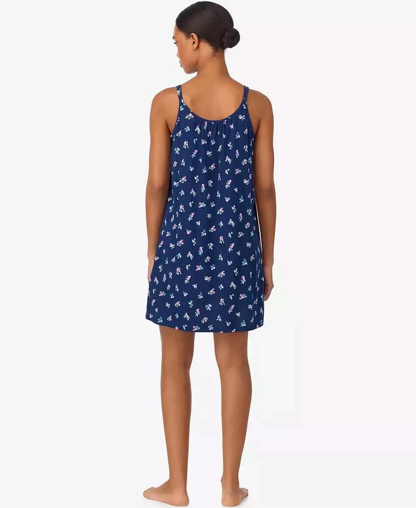 Ralph Lauren Women
s Double Strap Button Neck Sleep Gown 3