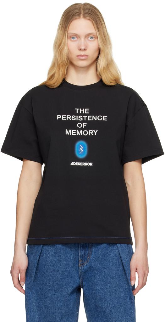 【ADERERROR】Langle t-shirt Noir ADER error Black Langle T-Shirt - T-Shirts - Compare Prices
