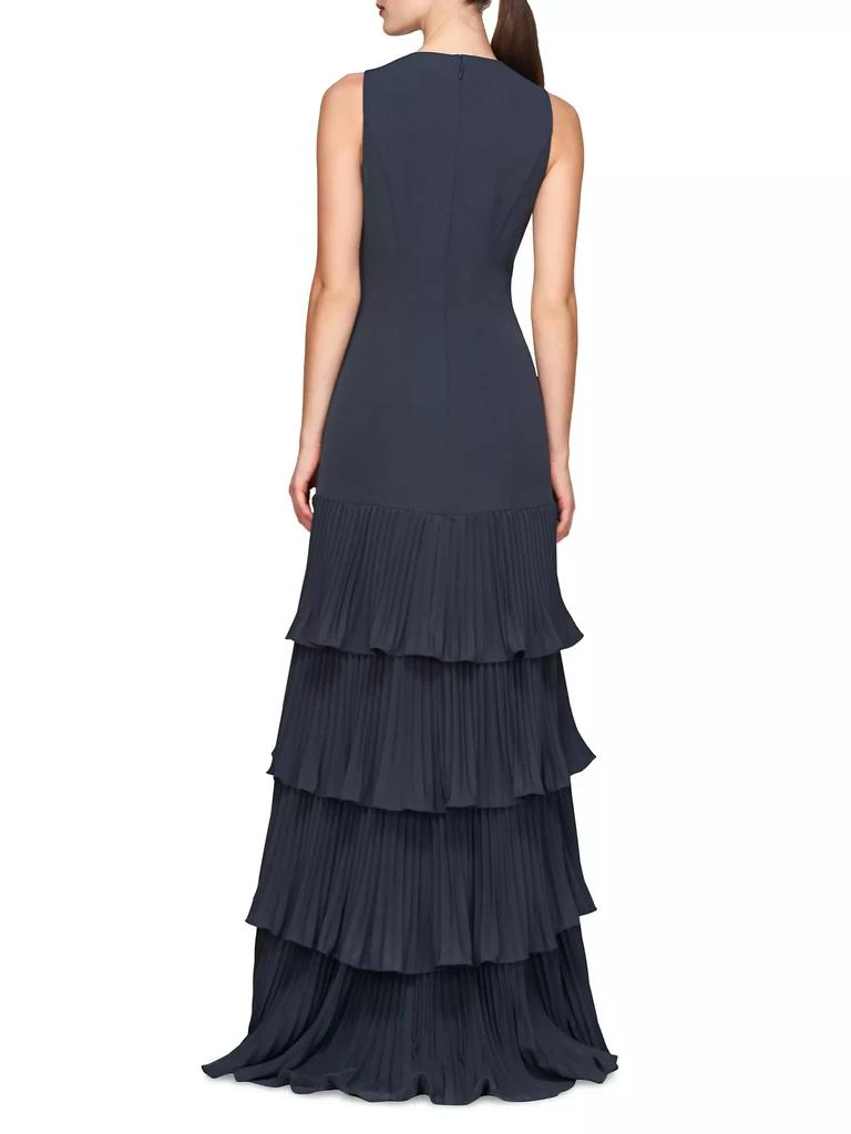 Kay Unger Angelique Tiered Ruffled Gown 3