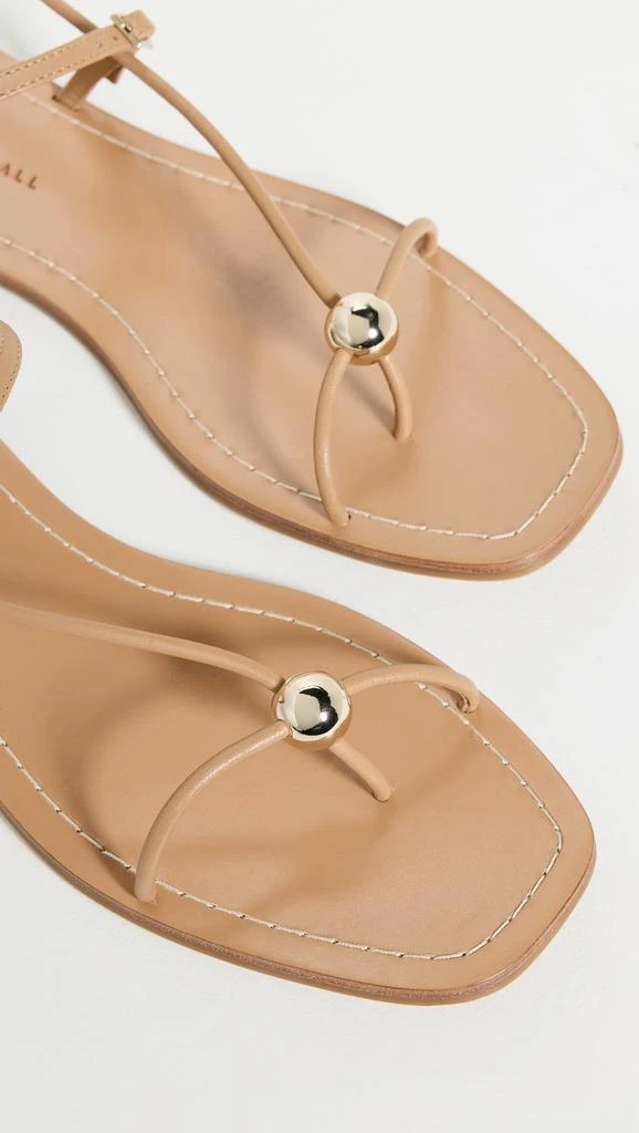 Loeffler Randall Lara Strappy Flat Sandals 7