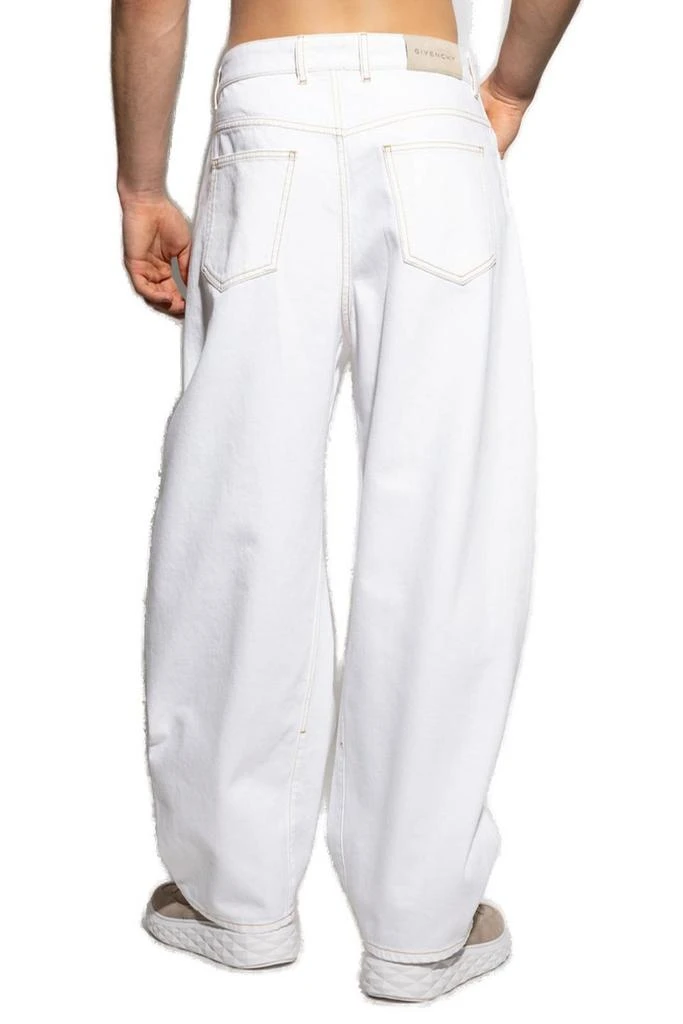 Givenchy Givenchy Logo Patch Loose-Fit Jeans 3