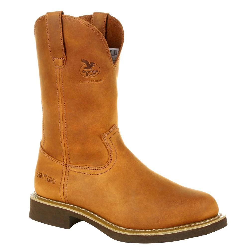 Georgia Boots Carbo-Tec Farm and Ranch Wellington Work Boots 2